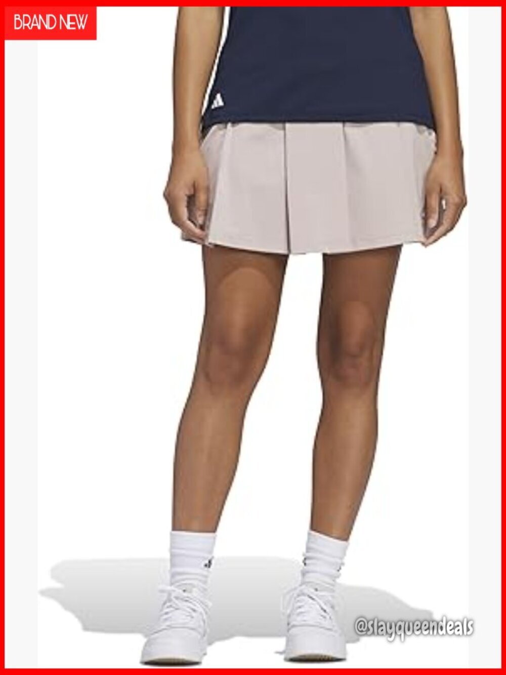 Golf Skort with Pockets, Recycled Polyester, Regular Fit, Above Knee